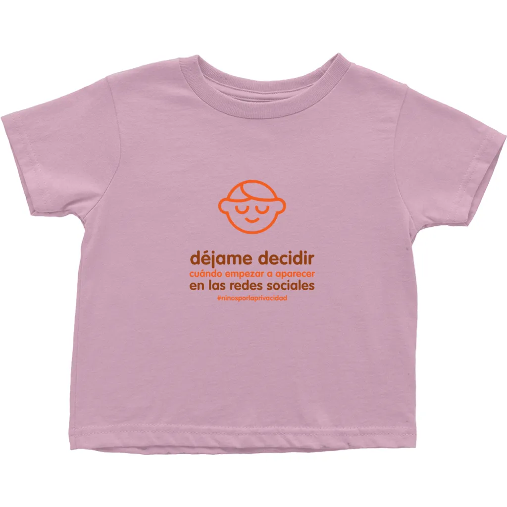 Let me Decide Toddler T-Shirts (Spanish)