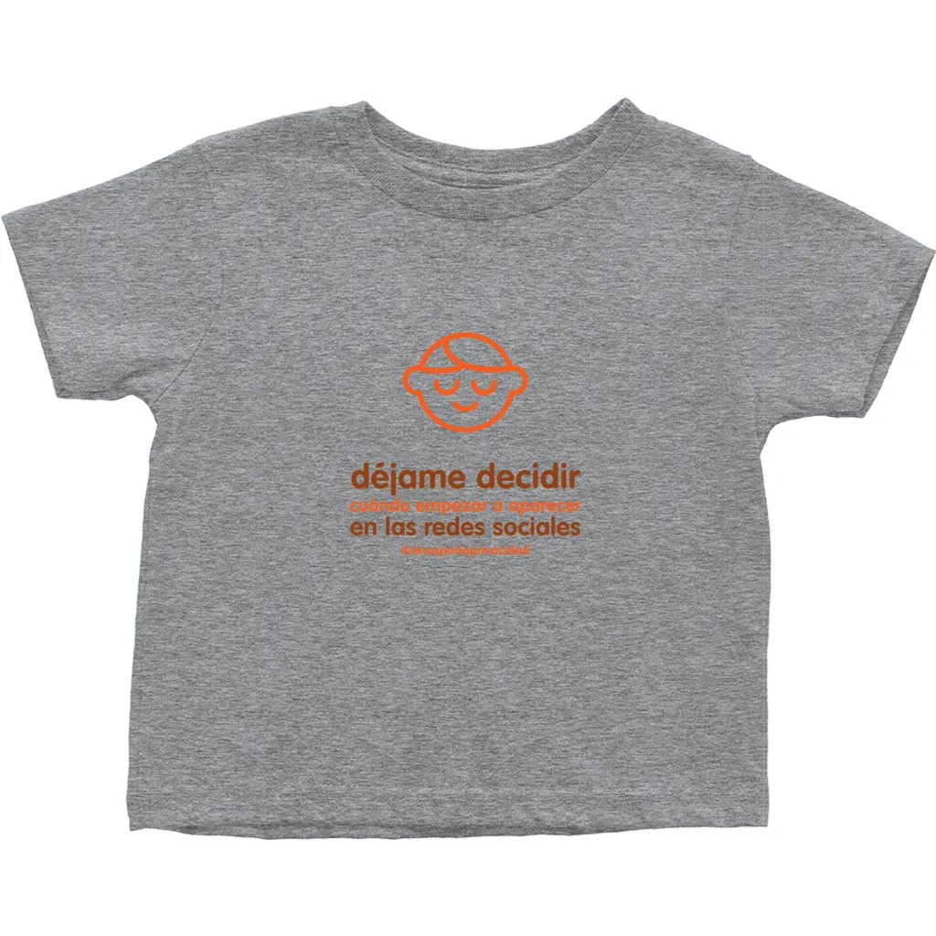 Let me Decide Toddler T-Shirts (Spanish)