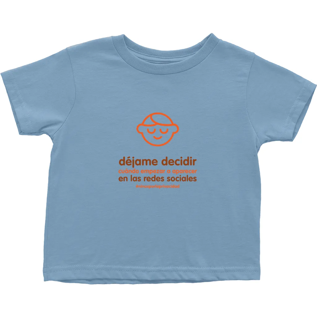Let me Decide Toddler T-Shirts (Spanish)