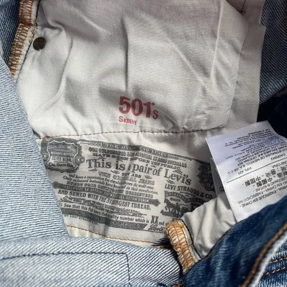 Levi's 501® SKINNY WOMEN'S JEANS