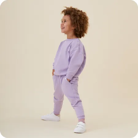 Lilac Oversized Sweatshirt