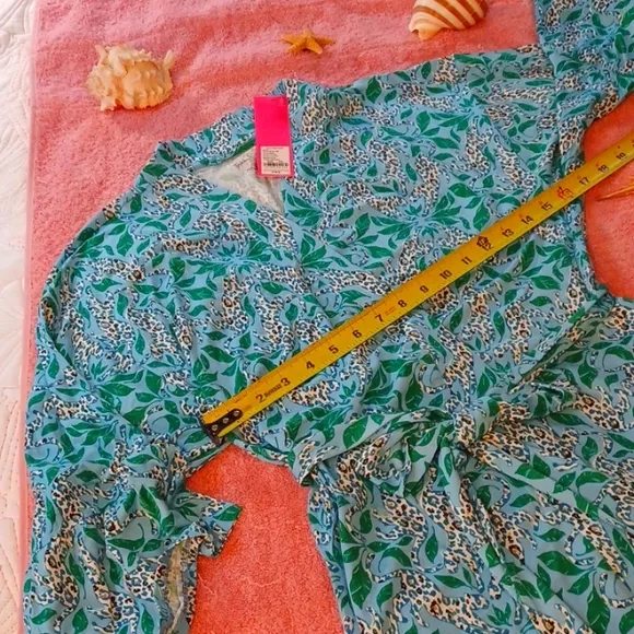 Lilly Pulitzer Robe - Sherona Robe Leapin Leopards XS/XXS