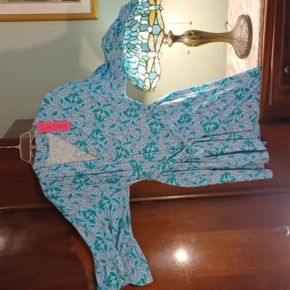 Lilly Pulitzer Robe - Sherona Robe Leapin Leopards XS/XXS