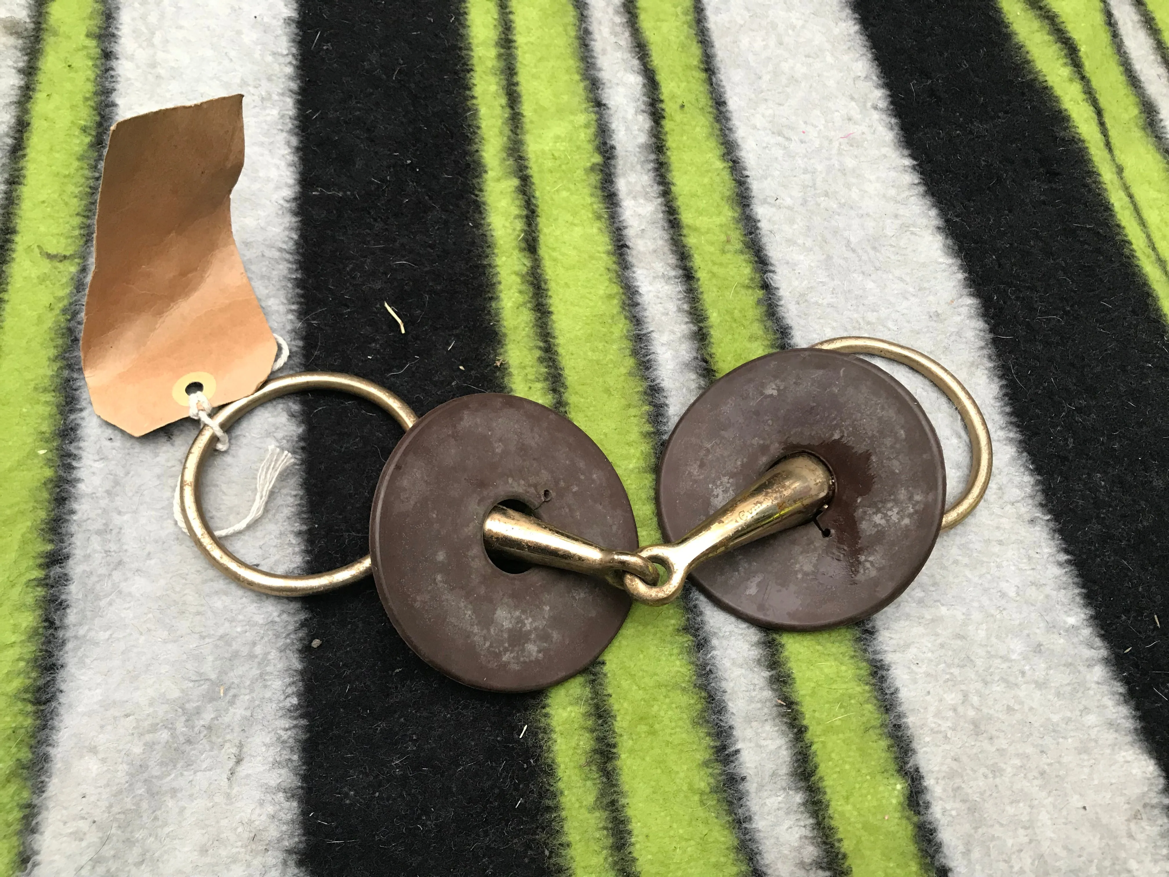 loose ring snaffle with rubbers 5.5” FREE POSTAGE