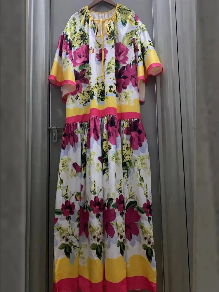 Lotus Leaf Loose Dress