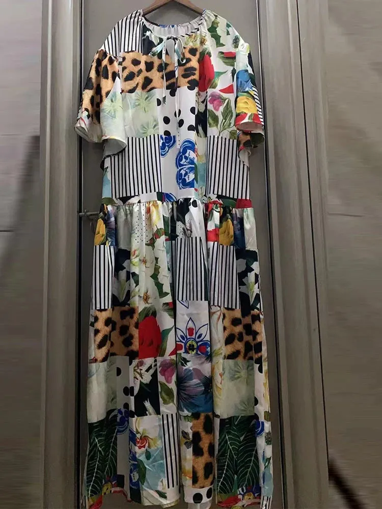 Lotus Leaf Loose Dress