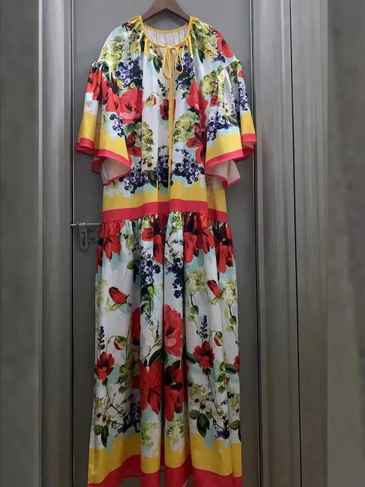 Lotus Leaf Loose Dress