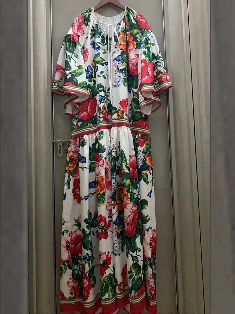 Lotus Leaf Loose Dress