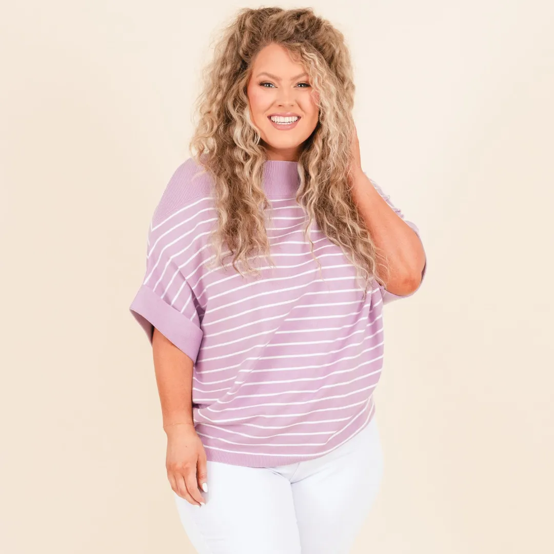 Love You, Mean It Top, Lilac