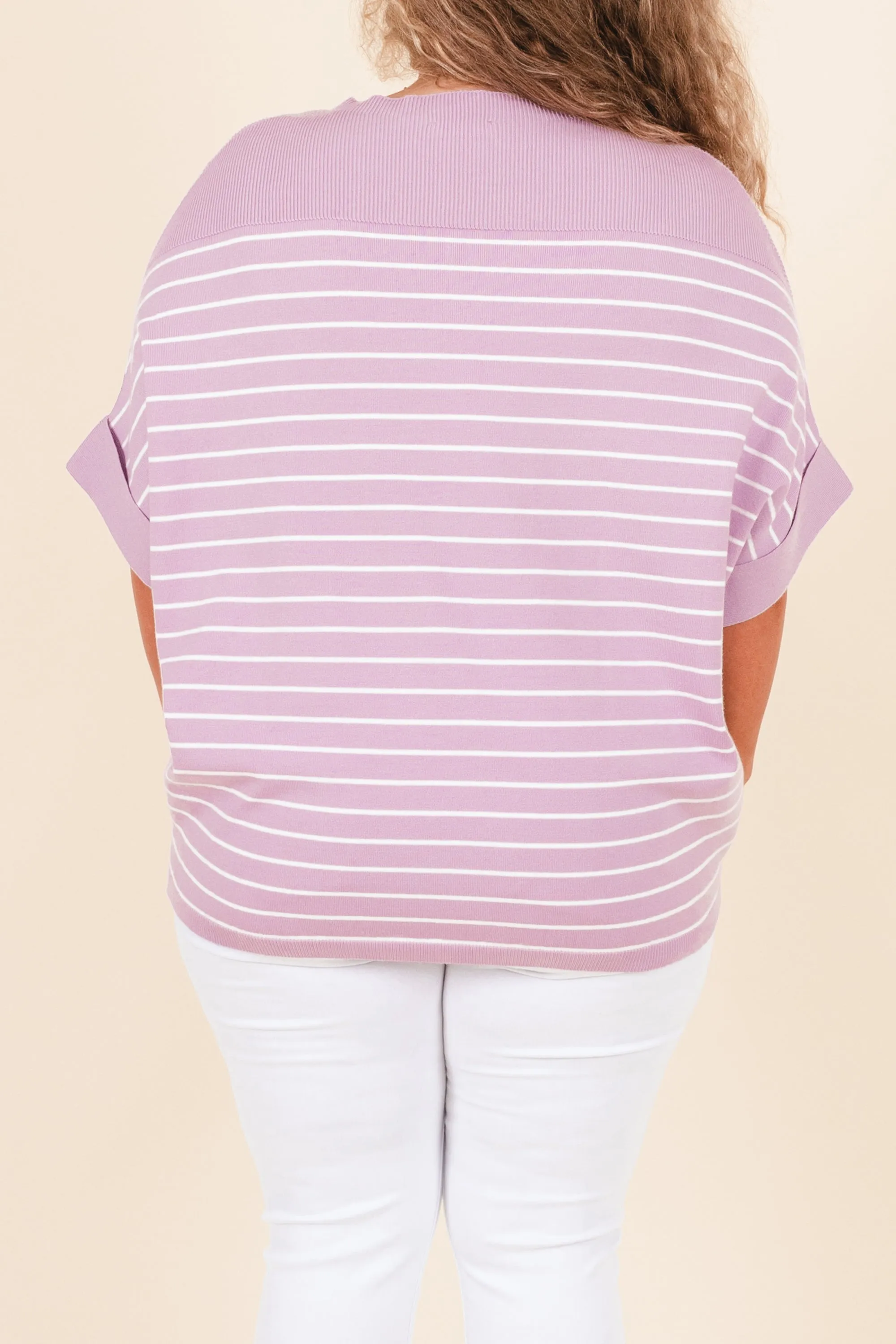 Love You, Mean It Top, Lilac