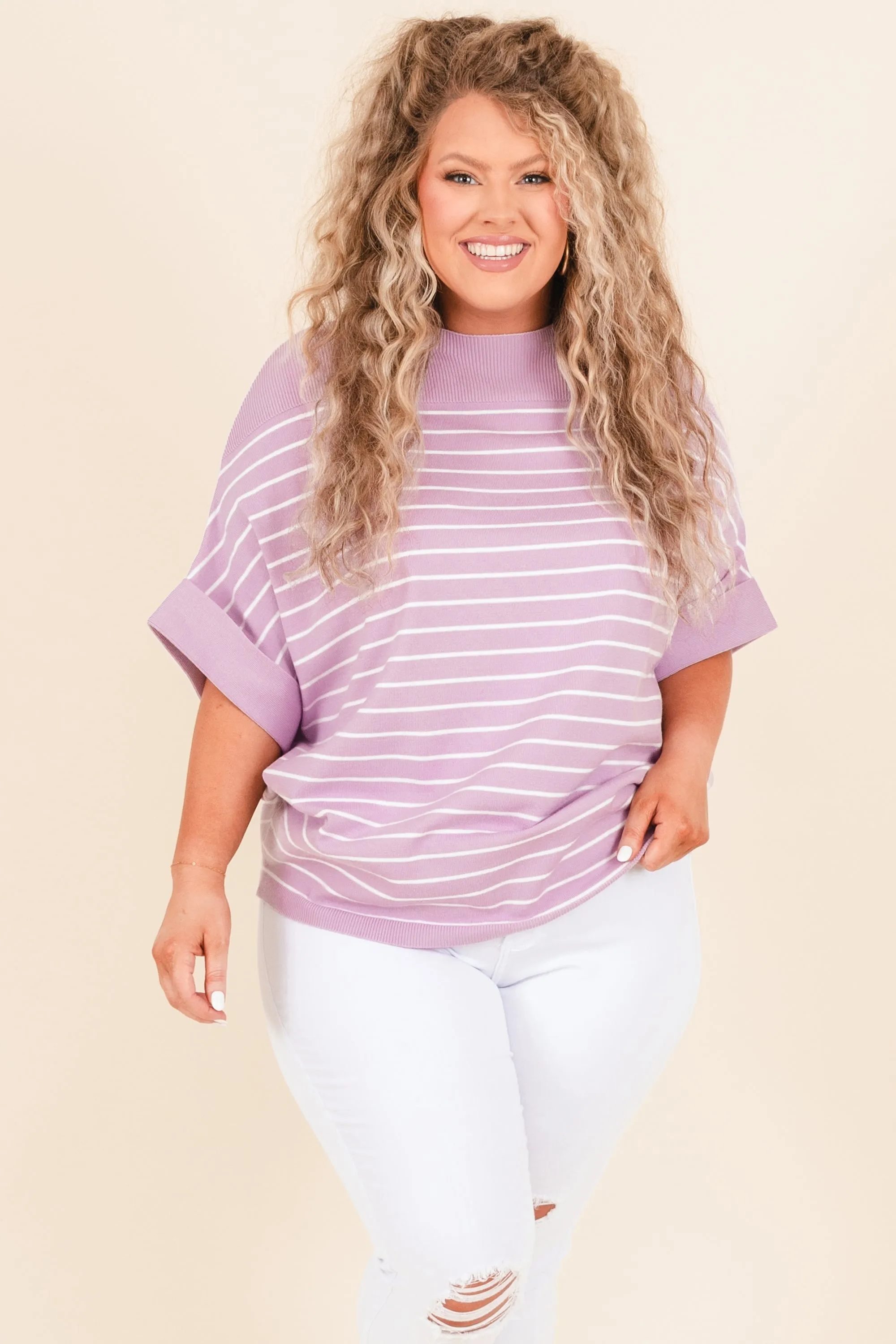 Love You, Mean It Top, Lilac