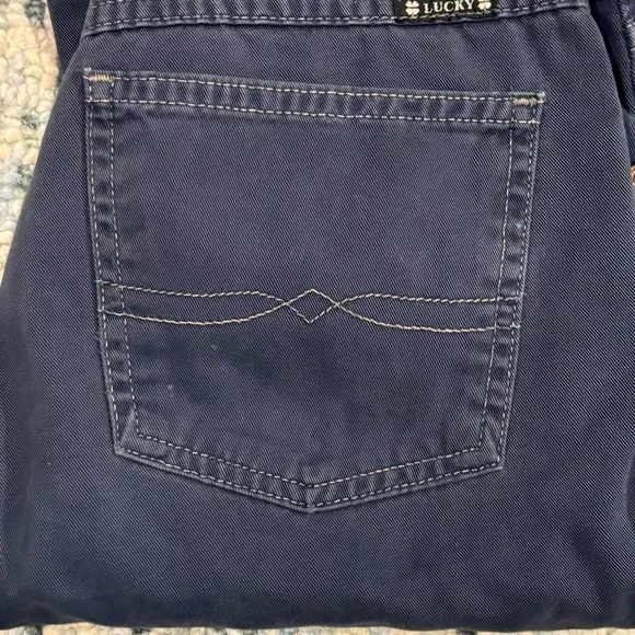 Lucky Brand Blue Flare Wide Leg Jeans