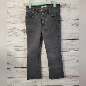 Madewell S27 Cali- Demi Boot Black jeans