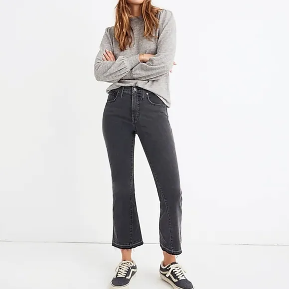 Madewell S27 Cali- Demi Boot Black jeans