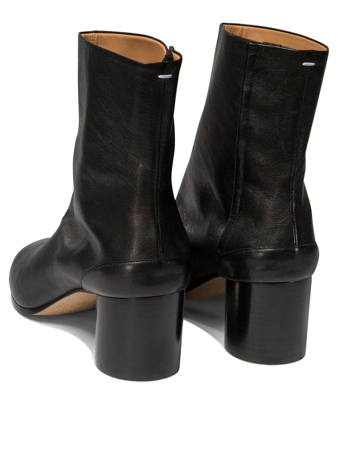 MAISON MARGIELA Avant-Garde Tabi Ankle Boots with 6 cm Heel