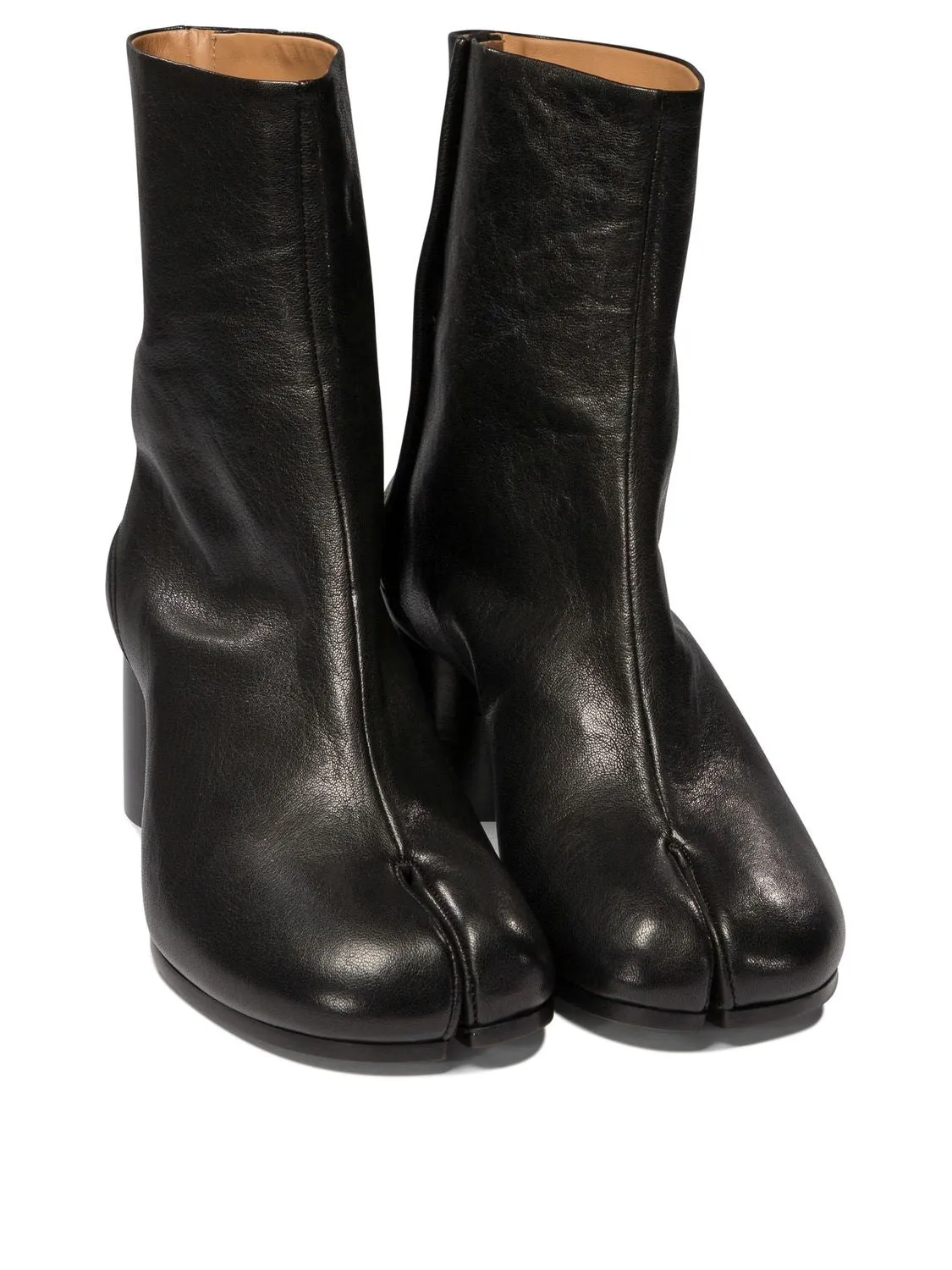 MAISON MARGIELA Avant-Garde Tabi Ankle Boots with 6 cm Heel