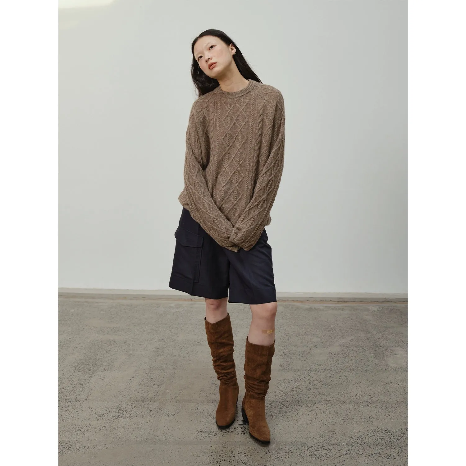 Maple Leaf Cashmere Sweater