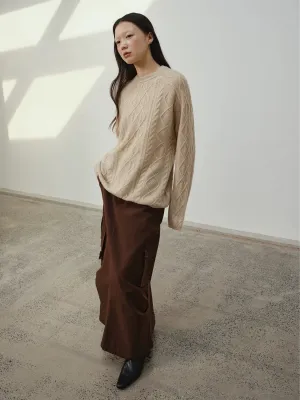 Maple Leaf Cashmere Sweater