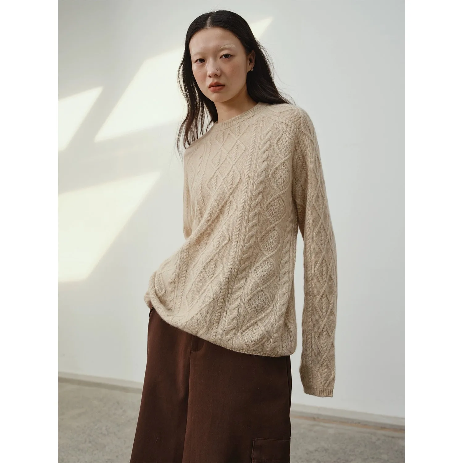Maple Leaf Cashmere Sweater