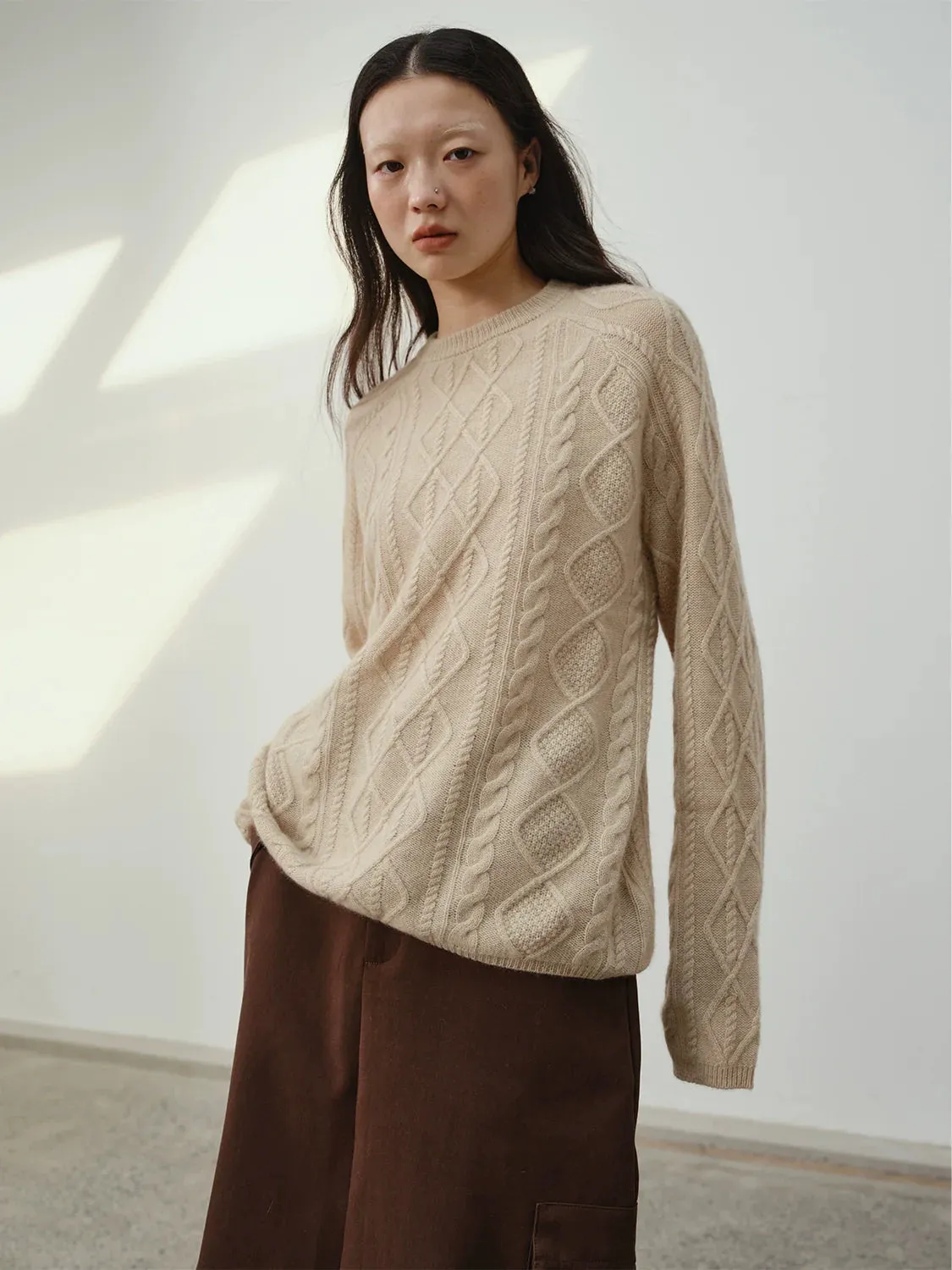 Maple Leaf Cashmere Sweater