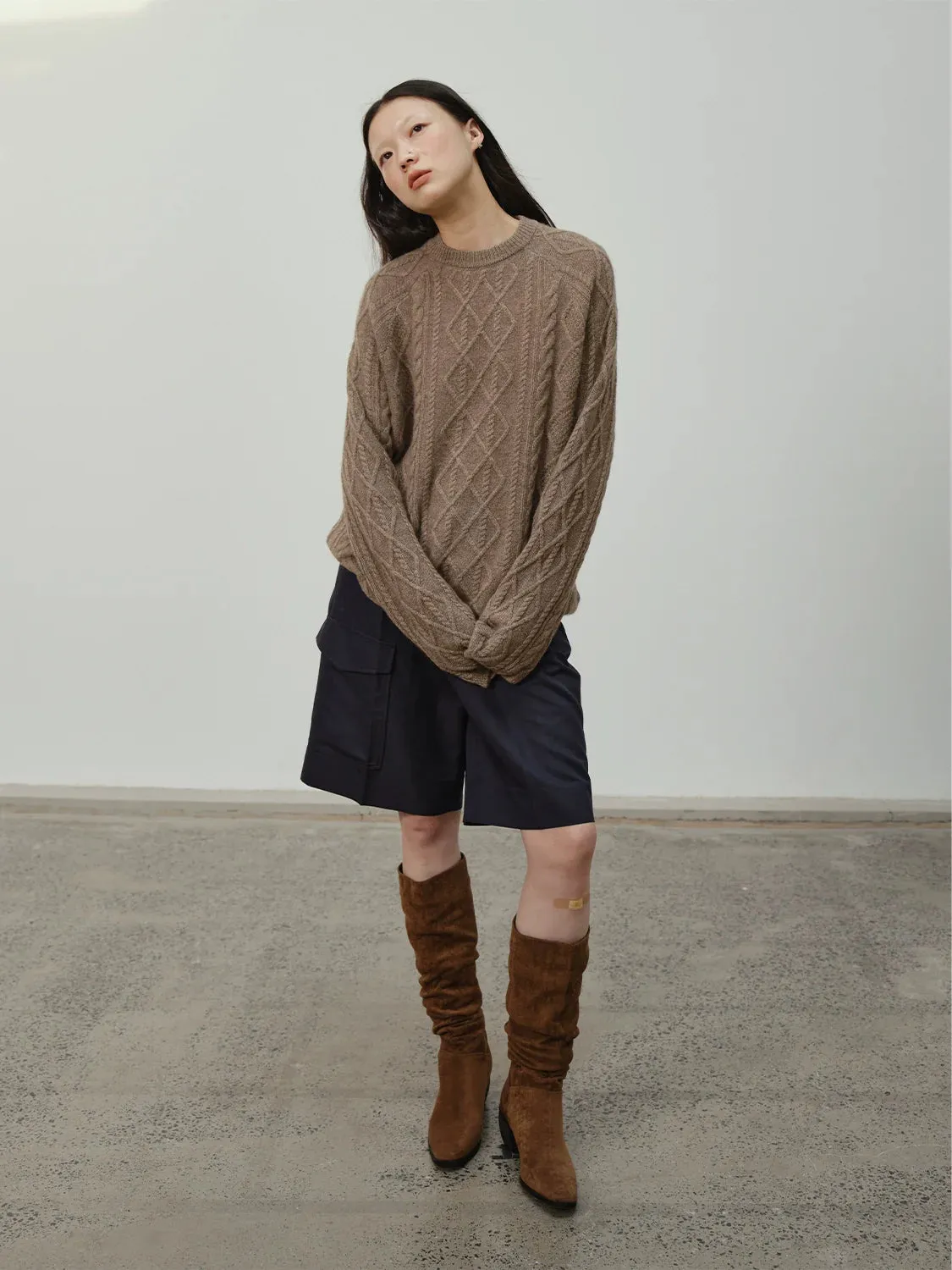 Maple Leaf Cashmere Sweater