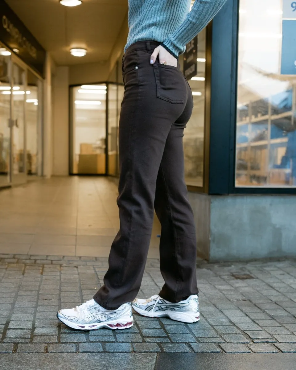 Maria Color Jeans - Brown