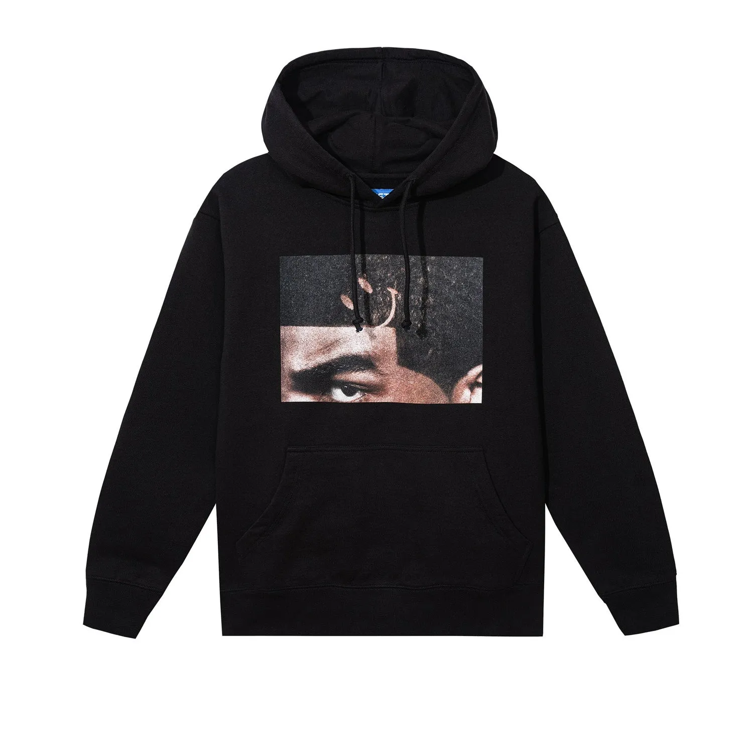 Market Men Smiley Soft Part Hoodie Black
