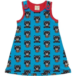 Maxomorra Raccoon Sleeveless Playdress