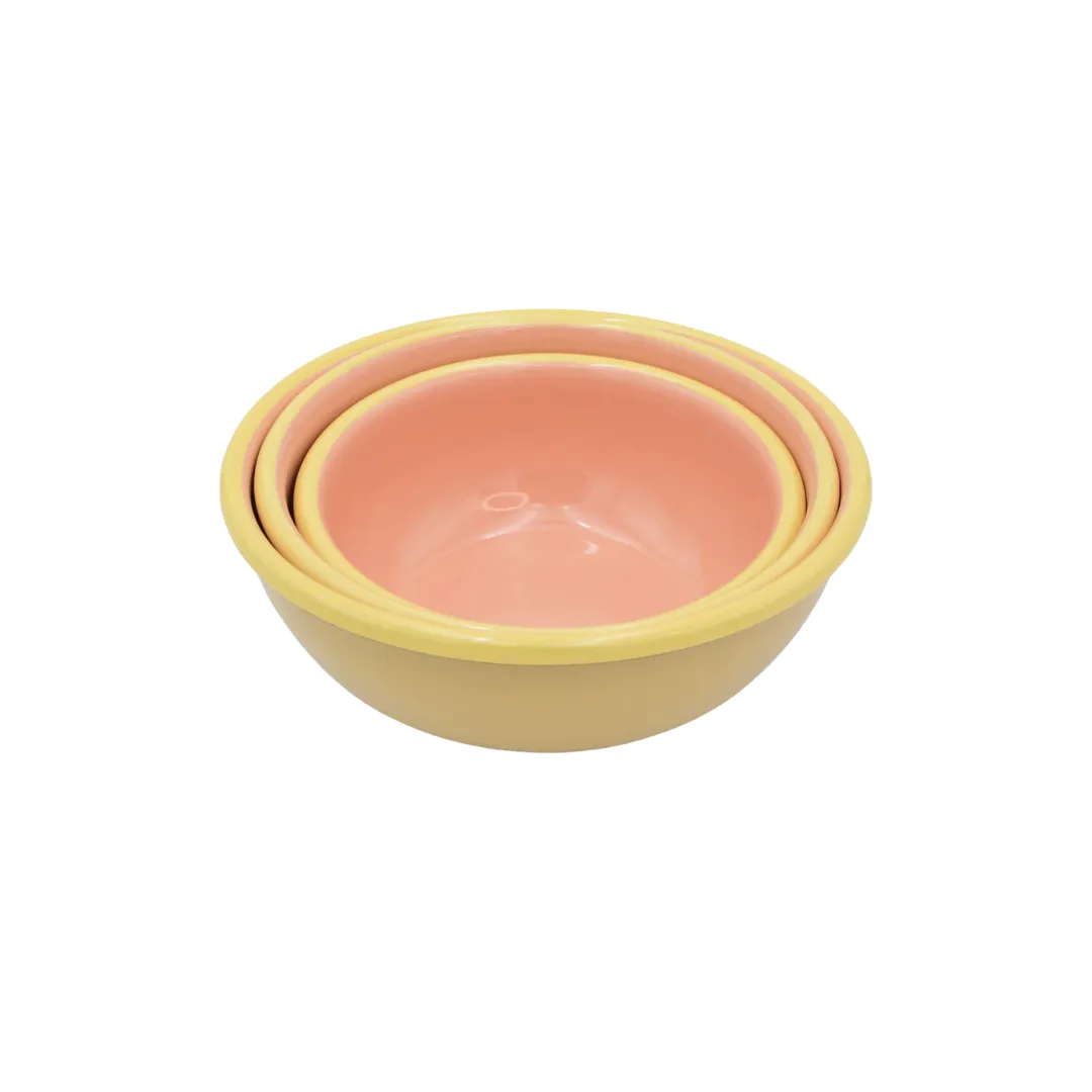 Melon Bowl Set of 3