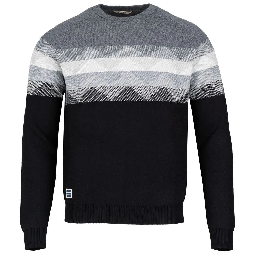 Mens Fredvang Jacquard Crew Sweater