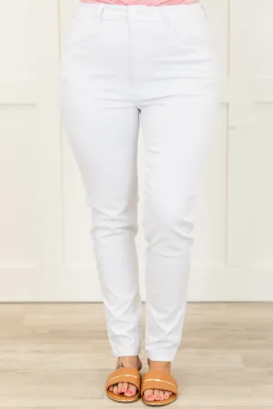 My New Dream Skinny Jeans, White