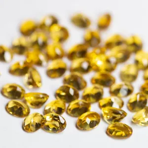 Natural Brandy Citrine Oval Cut Loose Gemstone 5pc 8x6mm
