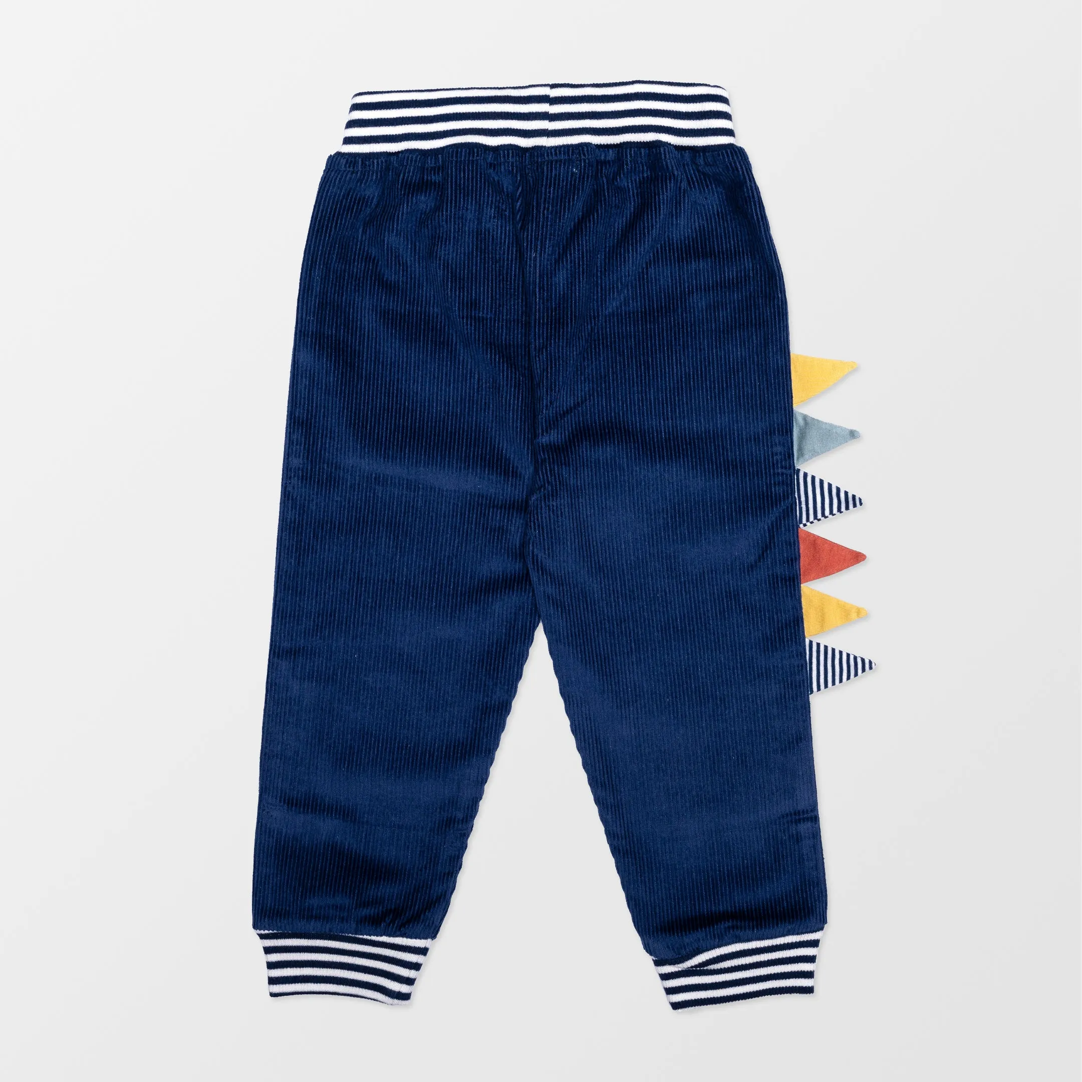 Navy Dinosaur Applique Joggers