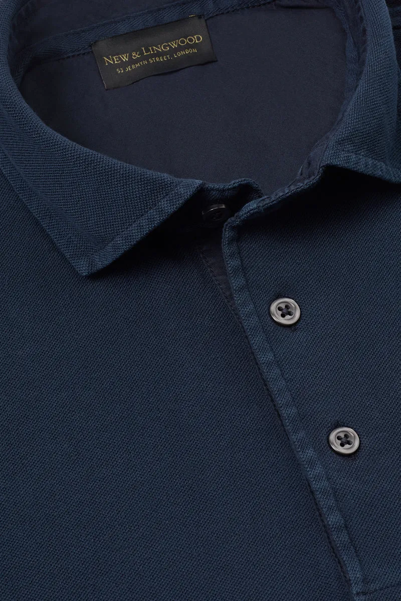 Navy Short Sleeve Polo Shirt