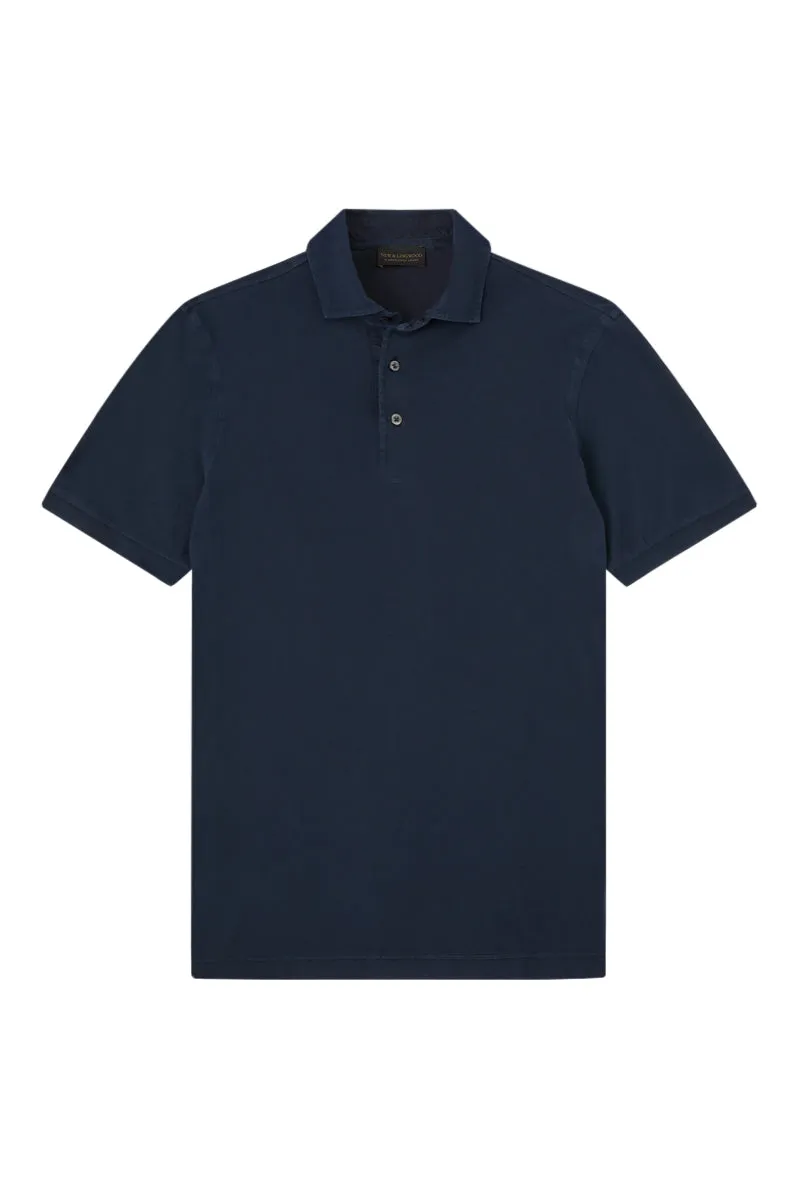 Navy Short Sleeve Polo Shirt