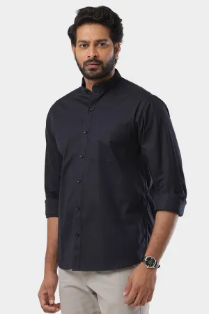 Neo - Dark Navy Blue Formal Shirt For Men | Ariser