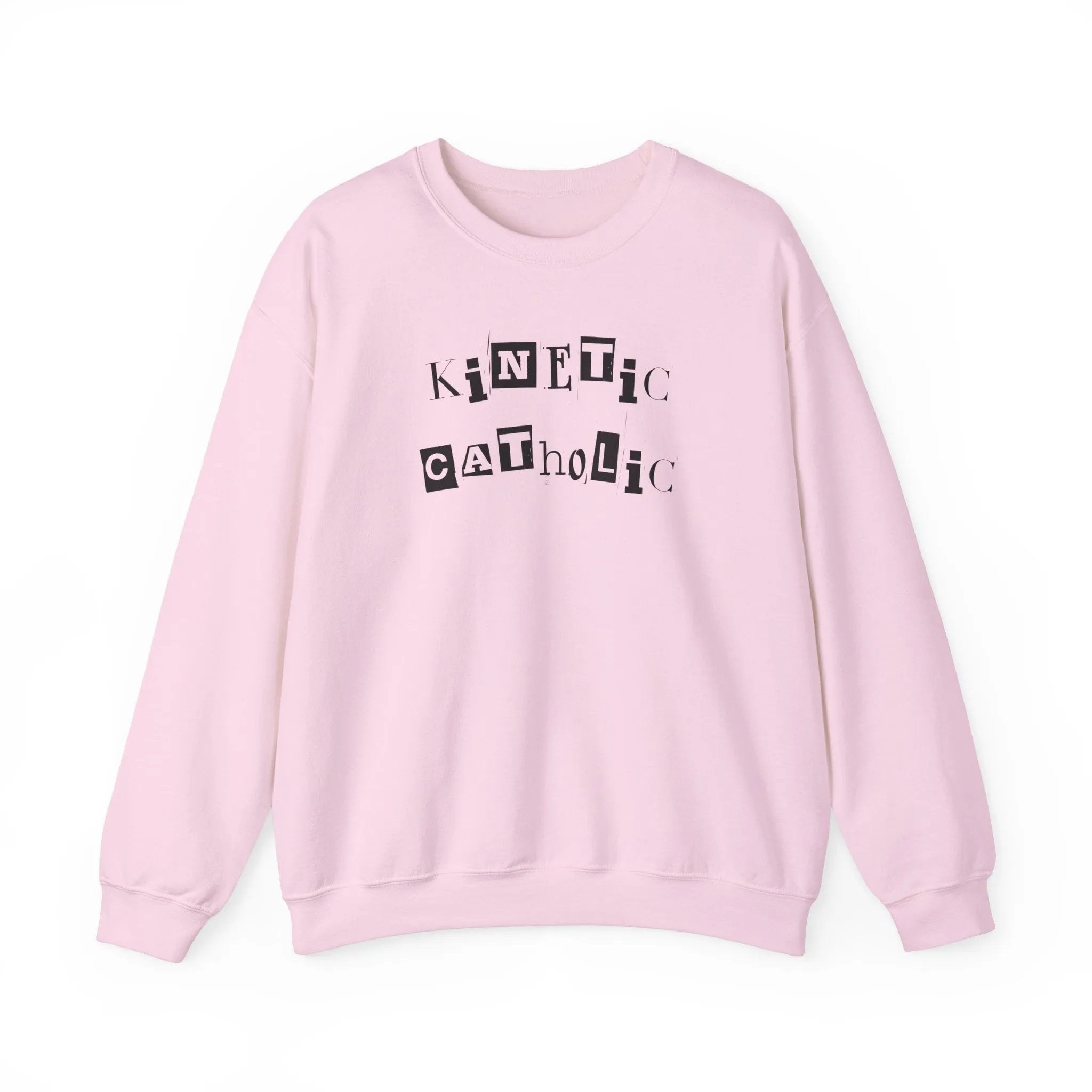 NEW Kinetic Black and White Crewneck Sweatshirt
