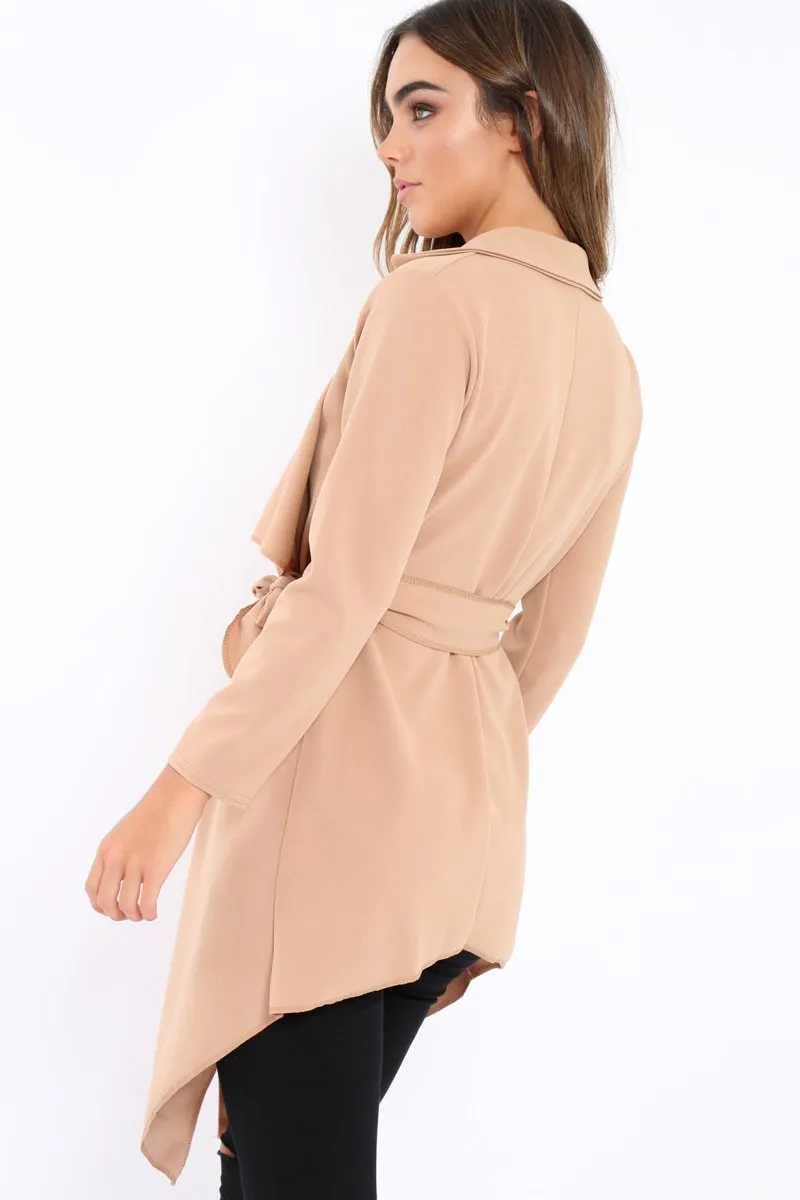 Nude Waterfall Frill Jacket - Bexley