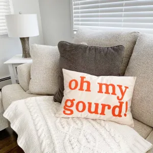 Oh My Gourd Decorative Pillow