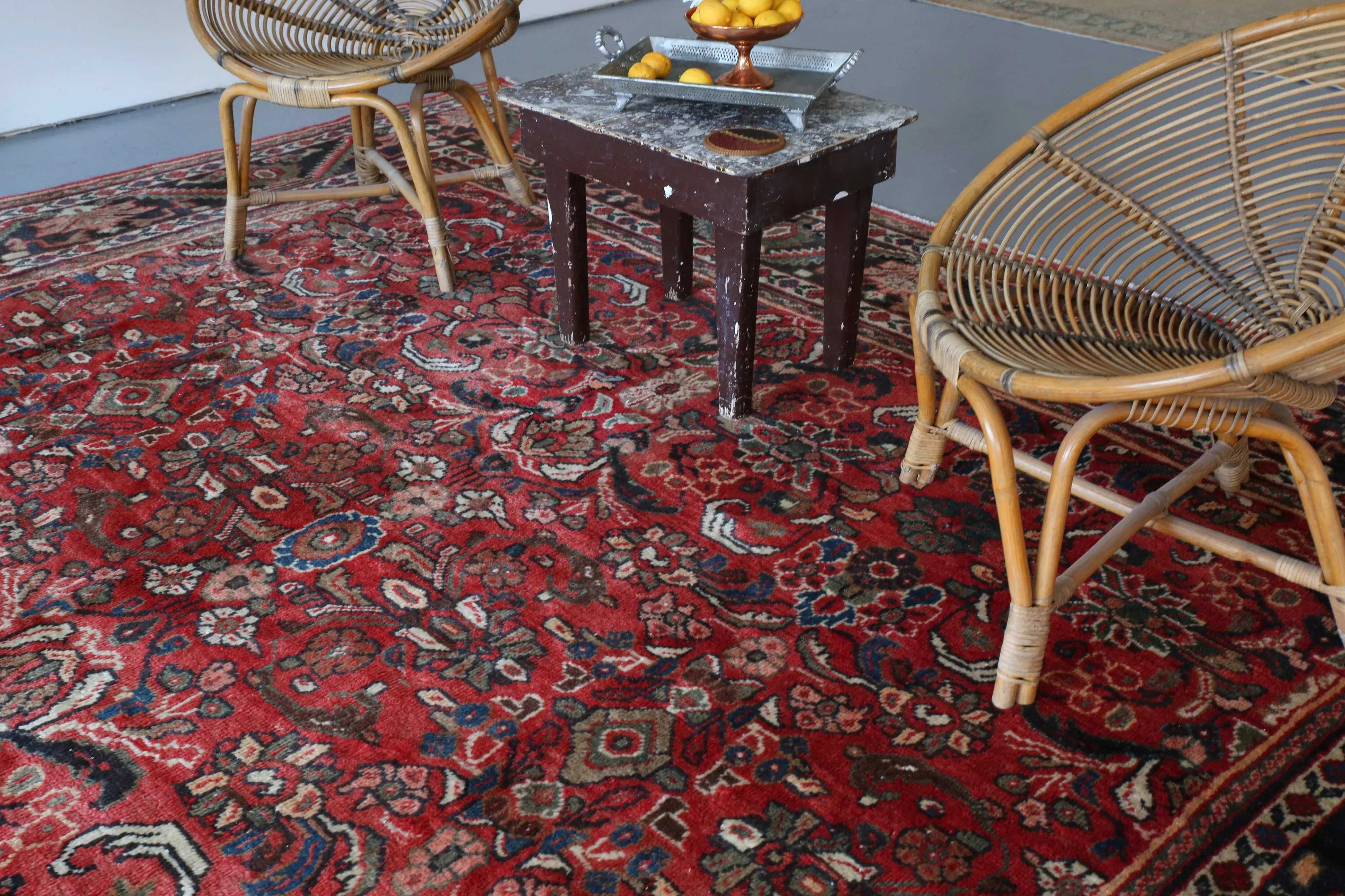 Old Persian Mahal style Turkish Rug 10.5ftx17ft