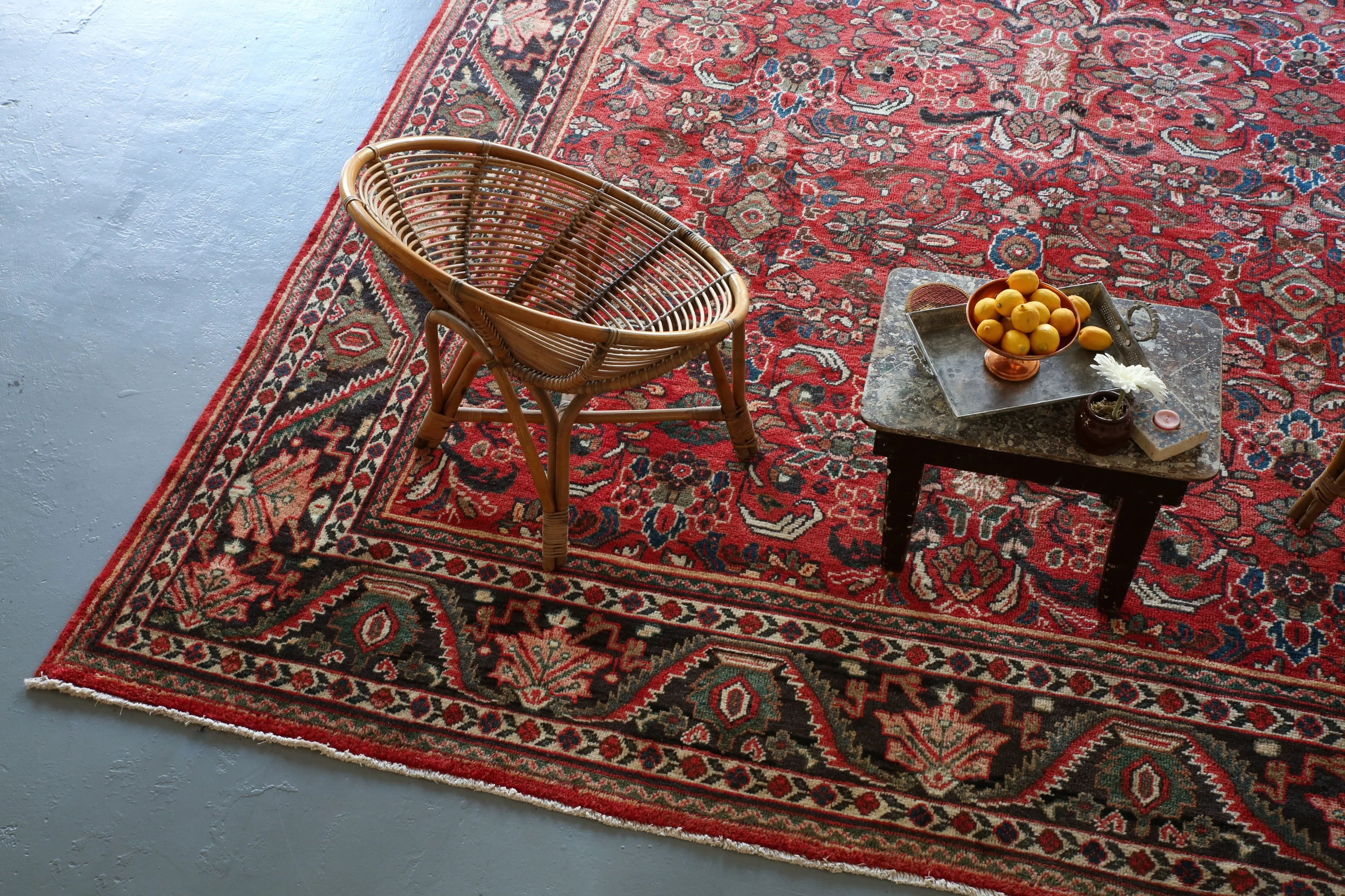 Old Persian Mahal style Turkish Rug 10.5ftx17ft