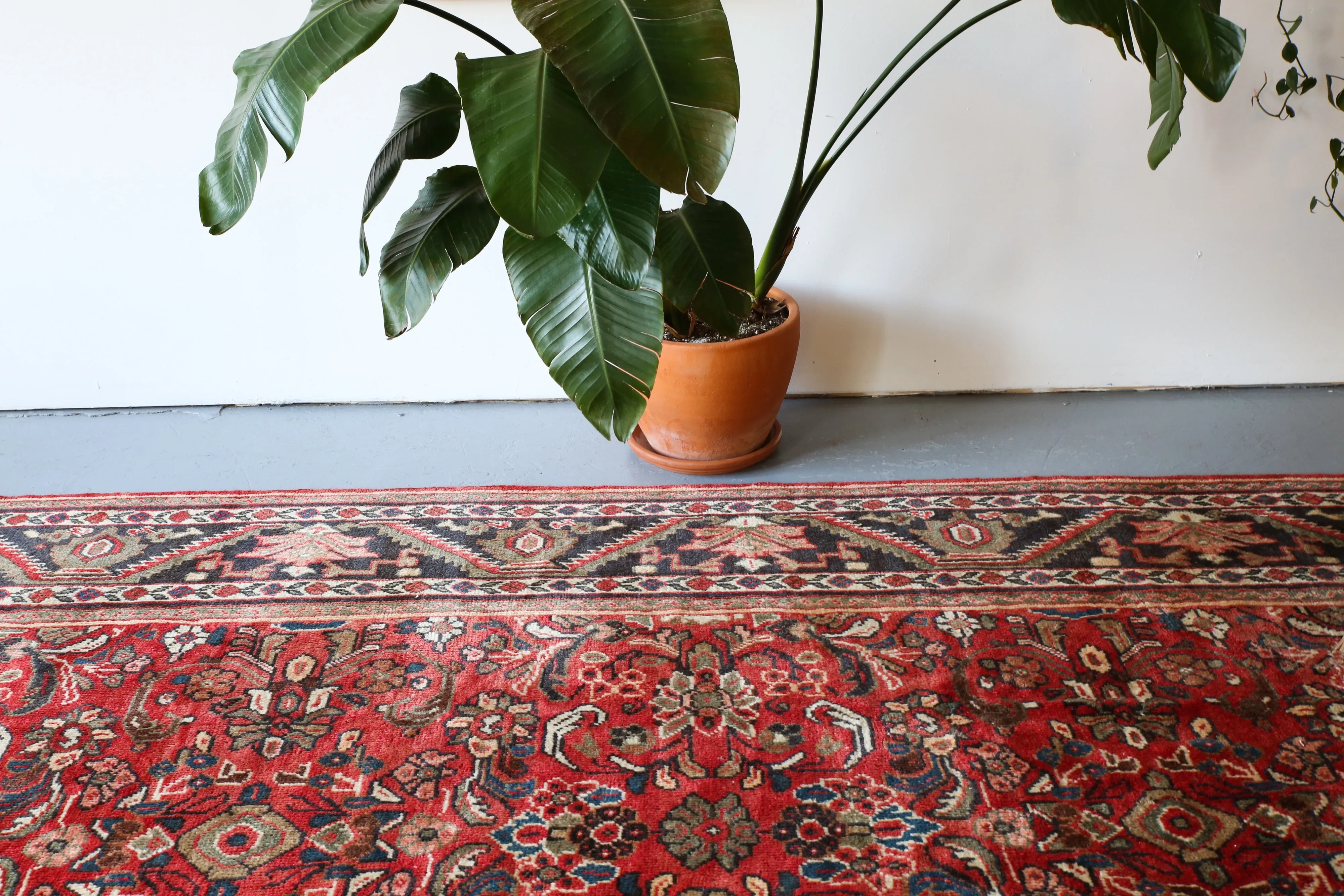 Old Persian Mahal style Turkish Rug 10.5ftx17ft