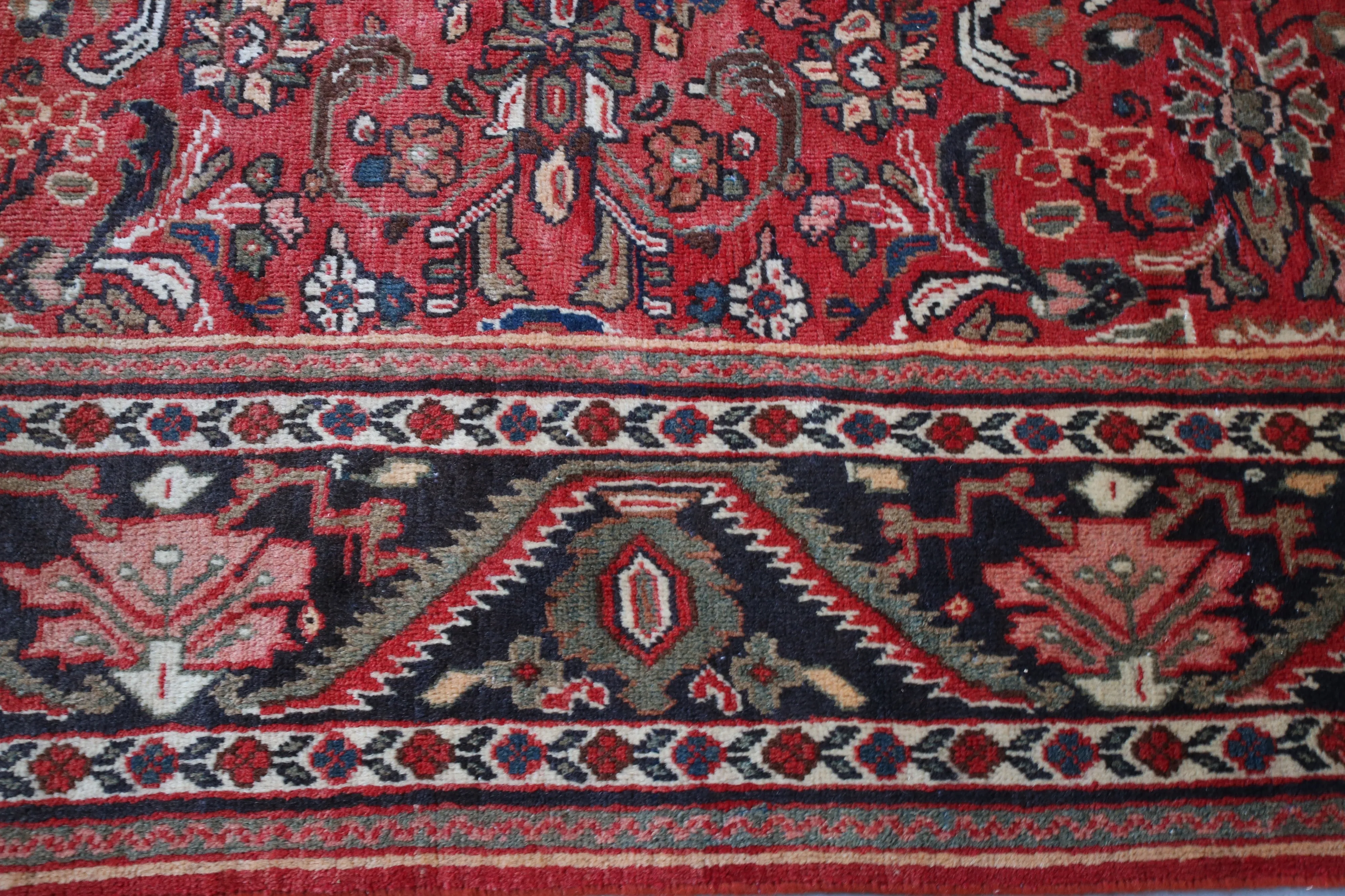 Old Persian Mahal style Turkish Rug 10.5ftx17ft