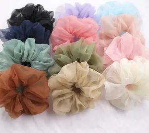 Olive Oversized Scrunchie