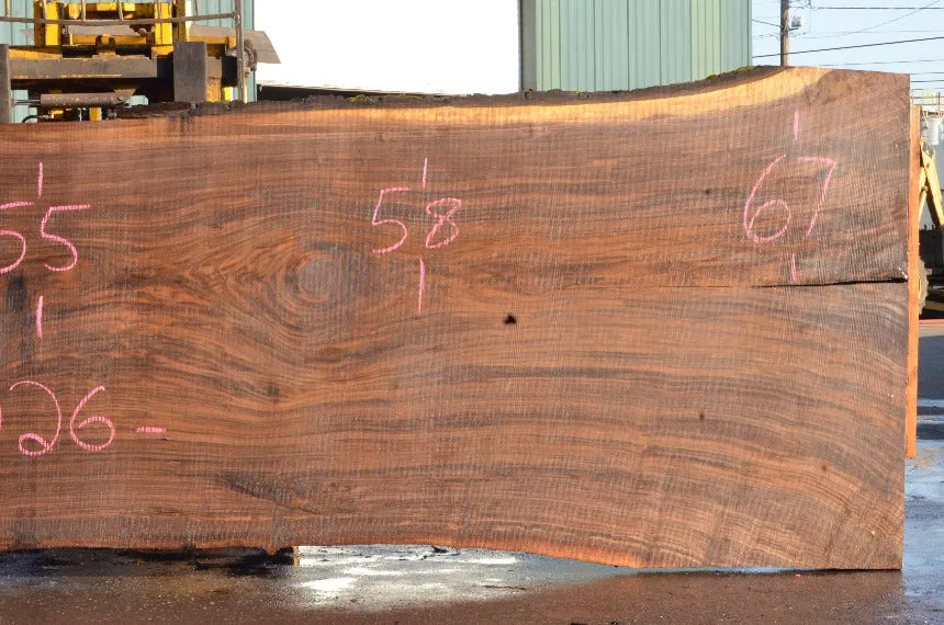 Oregon Black Walnut Slab 092622-02