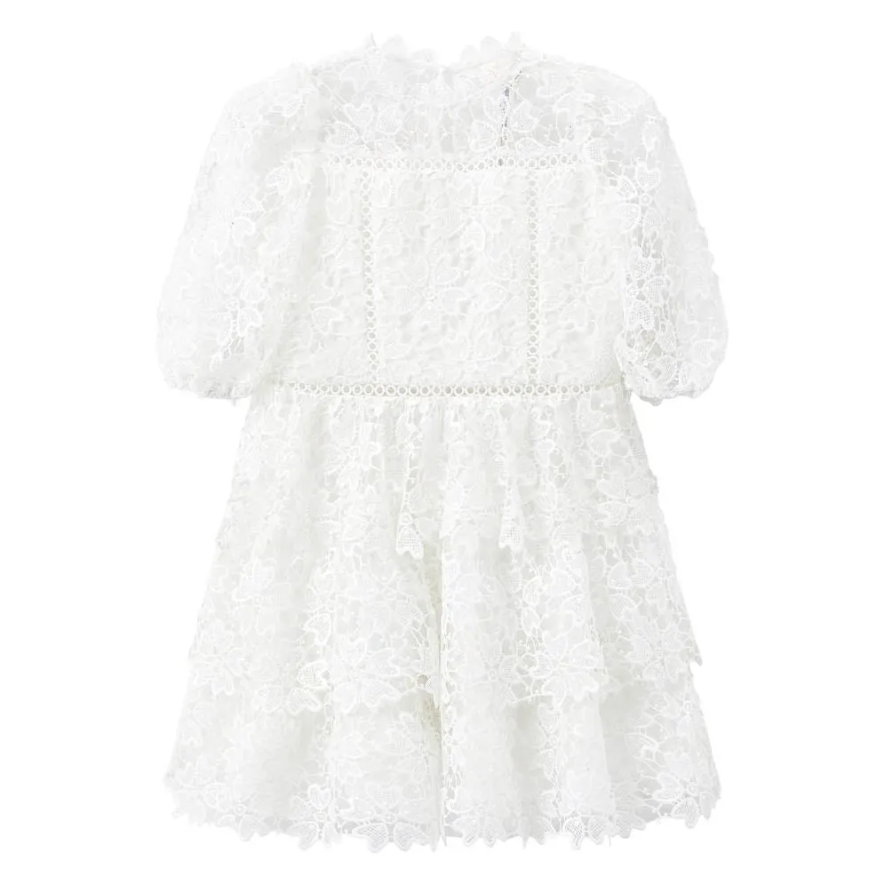 Otillie Lace Dress - Ivory