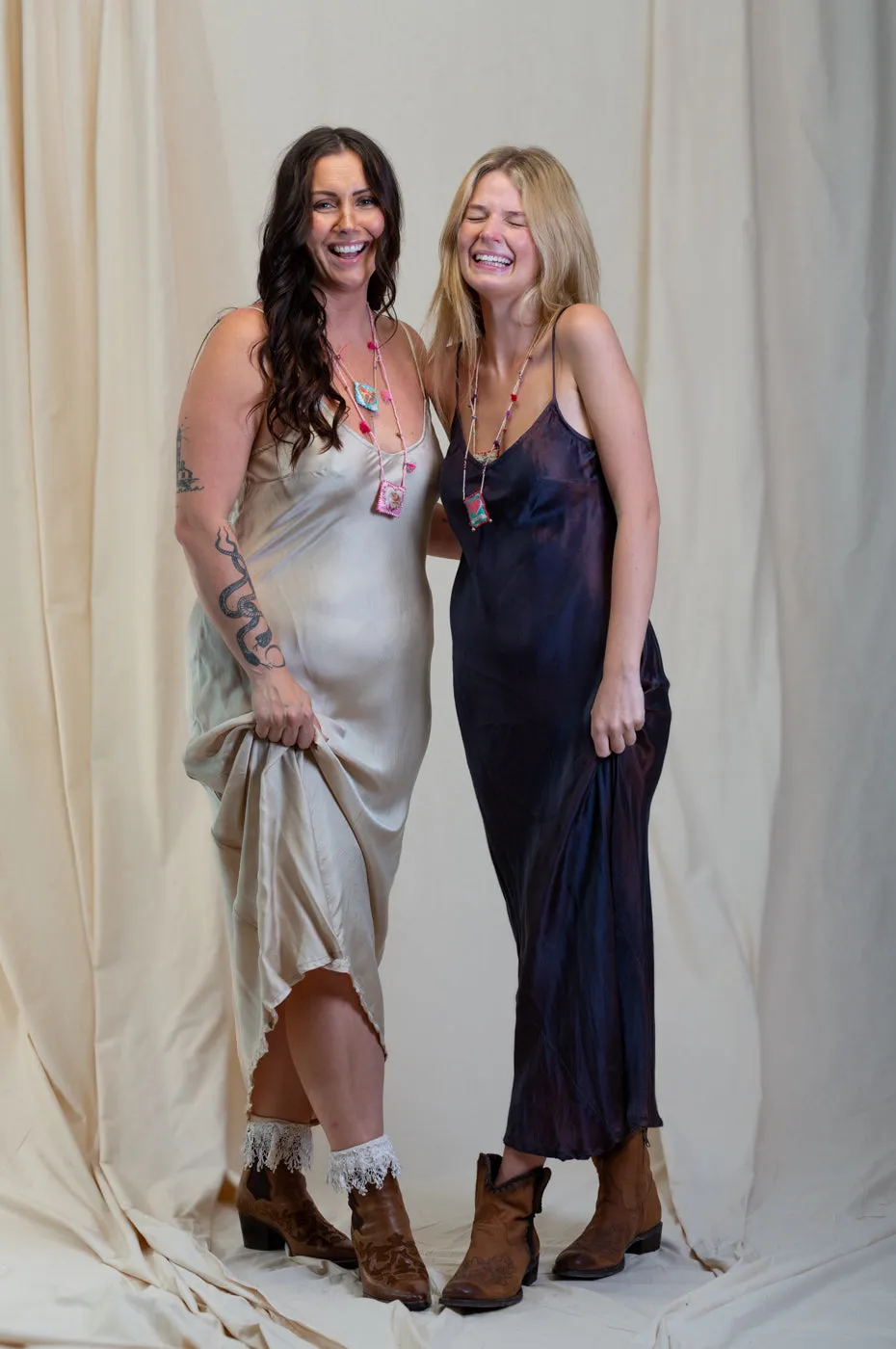 Otomo Silk Slip Maxi