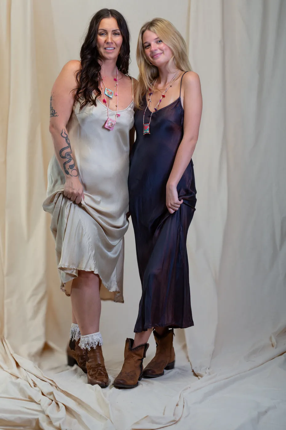 Otomo Silk Slip Maxi