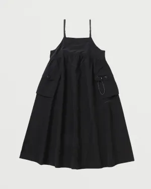 Oversized Cargo Dress Black
