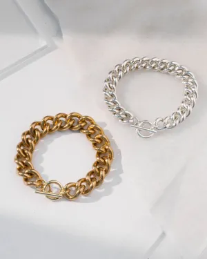 Oversized Curb Bracelet